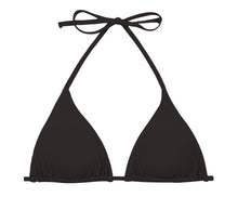Carica l'immagine nel visualizzatore di Gallery, Product Front: Rio De Sol Reggiseno Top Nero Tri-Inv