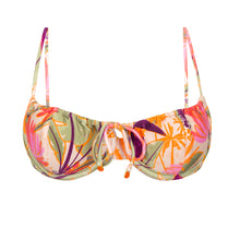 Carica l'immagine nel visualizzatore di Gallery, Product Front: Rio De Sol Reggiseno Top Oasis Balconet-Tie