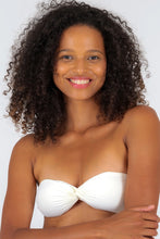 Carica l'immagine nel visualizzatore di Gallery, Gallery: Rio De Sol Reggiseno Top Off-White Twist