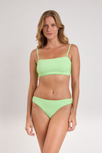 Carica l'immagine nel visualizzatore di Gallery, Model Front: Rio De Sol Reggiseno Top Sand-Menta Bandeau-Reto