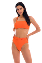 Carica l'immagine nel visualizzatore di Gallery, Model Front: Rio De Sol Reggiseno Top St-Tpz-Tangerina Reto