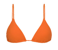 Carica l'immagine nel visualizzatore di Gallery, Product Front: Rio De Sol Reggiseno Top St-Tpz-Tangerina Tri-Inv