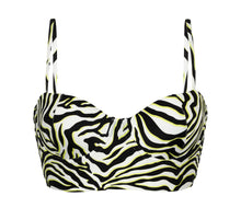 Carica l'immagine nel visualizzatore di Gallery, Product Front: Rio De Sol Reggiseno Top Wild-Black Balconet-Anna