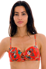 Carica l'immagine nel visualizzatore di Gallery, Gallery: Rio De Sol Reggiseno Top Wildflowers Balconet-Pushup