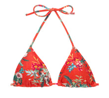 Carica l'immagine nel visualizzatore di Gallery, Product Front: Rio De Sol Reggiseno Top Wildflowers Tri-Rol