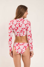 Carica l'immagine nel visualizzatore di Gallery, Model Back: Wednesday In Hawaii By Rio De Sol Reggiseno Top Pua-Hibiscus Reef
