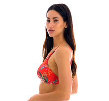 Carica l'immagine nel visualizzatore di Gallery, Image 08: Rio De Sol Reggiseno Top Wildflowers Bra-Sport
