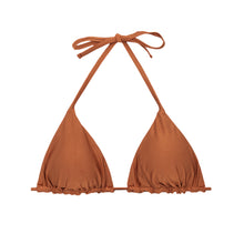 Carica l'immagine nel visualizzatore di Gallery, Product Front: Rio De Sol Reggiseno Top Nocciola Tri-Inv

