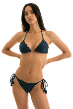 Carica l'immagine nel visualizzatore di Gallery, Model Front: Rio De Sol Reggiseno Top Shimmer-Shark Frufru
