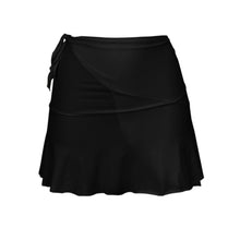 Carica l'immagine nel visualizzatore di Gallery, Product Front: Rio De Sol Gonna Da Spiaggia Mini Skirt Nero
