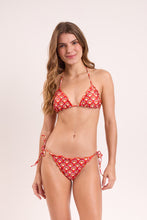 Carica l'immagine nel visualizzatore di Gallery, Model Front: Rio De Sol Reggiseno Top Floral-Scales Frufru
