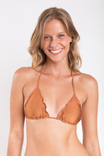 Carica l'immagine nel visualizzatore di Gallery, Gallery: Rio De Sol Reggiseno Top Nocciola Frufru

