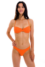 Carica l'immagine nel visualizzatore di Gallery, Model Front: Rio De Sol Completo Set St-Tpz-Tangerina Balconet Essential
