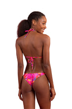 Carica l'immagine nel visualizzatore di Gallery, Model Back: Rio De Sol Slip Bottom Flavors Cheeky-Tie
