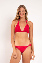 Carica l'immagine nel visualizzatore di Gallery, Model Front: Rio De Sol Slip Bottom Malibu-Malagueta Mel
