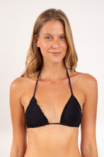Carica l'immagine nel visualizzatore di Gallery, Gallery: Rio De Sol Reggiseno Top Malibu-Black Frufru
