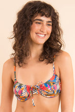 Carica l'immagine nel visualizzatore di Gallery, Gallery: Rio De Sol Reggiseno Top Jungle Balconet-Tie
