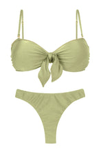 Carica l'immagine nel visualizzatore di Gallery, Product Front: Rio De Sol Completo Set Oliva Bandeau-No Nice-Fio
