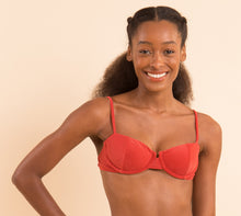 Carica l'immagine nel visualizzatore di Gallery, Image 11: Rio De Sol Reggiseno Top Malibu-Chili Balconet
