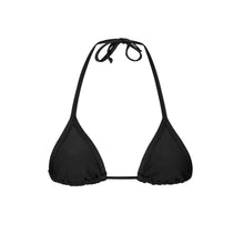 Carica l'immagine nel visualizzatore di Gallery, Product Front: Rio De Sol Reggiseno Top Touch-Black Tri-Mini
