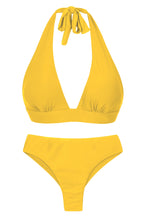 Carica l'immagine nel visualizzatore di Gallery, Product Front: Rio De Sol Completo Set Sunflower Halter-Cos Ciao
