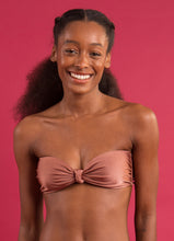 Carica l'immagine nel visualizzatore di Gallery, Image 08: Rio De Sol Reggiseno Top Shimmer-Copper Bandeau-Joy
