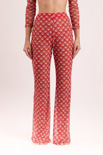 Carica l'immagine nel visualizzatore di Gallery, Gallery: Rio De Sol Pantaloni Da Spiaggia Floral-Scales Pants Lana
