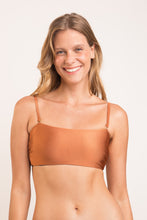 Carica l'immagine nel visualizzatore di Gallery, Gallery: Rio De Sol Reggiseno Top Nocciola Bandeau-Reto
