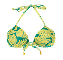 Carica l'immagine nel visualizzatore di Gallery, Product Front: Rio De Sol Reggiseno Top Banana Yellow Balconet
