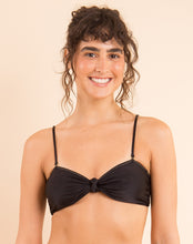Carica l'immagine nel visualizzatore di Gallery, Image 11: Rio De Sol Reggiseno Top Shimmer-Black Bandeau-Joy
