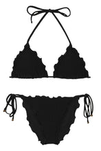 Carica l'immagine nel visualizzatore di Gallery, Product Front: Rio De Sol Completo Set Dots-Black Frufru-Comfy
