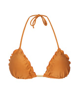Carica l'immagine nel visualizzatore di Gallery, Product Front: Rio De Sol Reggiseno Top Shimmer-Nocciola Frufru
