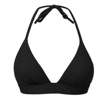 Carica l'immagine nel visualizzatore di Gallery, Product Front: Rio De Sol Reggiseno Top Bora-Black Tri-Cos
