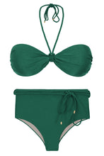 Carica l'immagine nel visualizzatore di Gallery, Product Front: Rio De Sol Completo Set Palace Twist Belted-High-Waist
