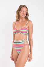 Carica l'immagine nel visualizzatore di Gallery, Image 07: Rio De Sol Completo Set Supercolor Bandeau-Joy Highwaist-Spin
