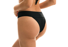 Carica l'immagine nel visualizzatore di Gallery, Image 07: Rio De Sol Slip Bottom Cloque Preto Tri Cos
