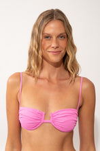 Carica l'immagine nel visualizzatore di Gallery, Gallery: Rio De Sol Reggiseno Top Crespinho-Rosa Zaya
