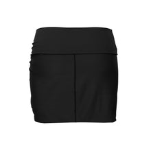Carica l'immagine nel visualizzatore di Gallery, Product Back: Rio De Sol Gonna Da Spiaggia Nero Skirt-Knot
