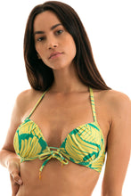 Carica l'immagine nel visualizzatore di Gallery, Gallery: Rio De Sol Reggiseno Top Banana Yellow Balconet
