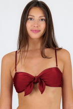 Carica l'immagine nel visualizzatore di Gallery, Gallery: Rio De Sol Reggiseno Top Shimmer-Divino Bandeau-Knot
