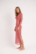 Carica l'immagine nel visualizzatore di Gallery, Image 04: Rio De Sol Vestito Da Spiaggia Floral-Scales Dress Lucy
