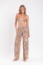 Carica l'immagine nel visualizzatore di Gallery, Gallery: Rio De Sol Pantaloni Da Spiaggia Leopard Wide Pants
