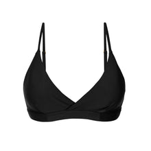 Carica l'immagine nel visualizzatore di Gallery, Product Front: Rio De Sol Reggiseno Top Touch-Black Paola
