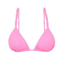 Carica l'immagine nel visualizzatore di Gallery, Product Front: Rio De Sol Reggiseno Top Crespinho-Rosa Lia-Noa
