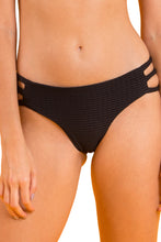 Carica l'immagine nel visualizzatore di Gallery, Gallery: Rio De Sol Slip Bottom Bora-Black Madrid-Trio
