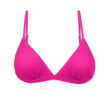 Carica l'immagine nel visualizzatore di Gallery, Product Front: Rio De Sol Reggiseno Top Cotele-Amaranto Tri-Fixo
