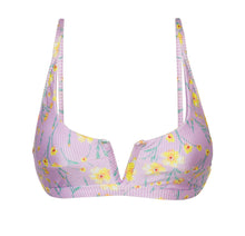 Carica l'immagine nel visualizzatore di Gallery, Product Front: Rio De Sol Reggiseno Top Canola Bra-V
