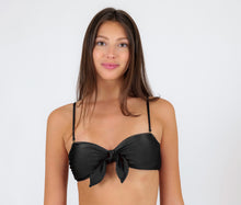Carica l'immagine nel visualizzatore di Gallery, Gallery: Rio De Sol Reggiseno Top Shimmer-Black Bandeau-No
