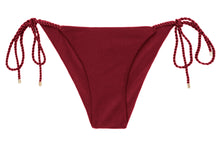 Carica l'immagine nel visualizzatore di Gallery, Product Front: Rio De Sol Slip Bottom Shimmer-Divino Cheeky-Rope
