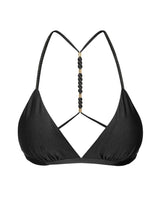 Carica l'immagine nel visualizzatore di Gallery, Product Front: Rio De Sol Reggiseno Top Shimmer-Black Tri-Fixo-Noa
